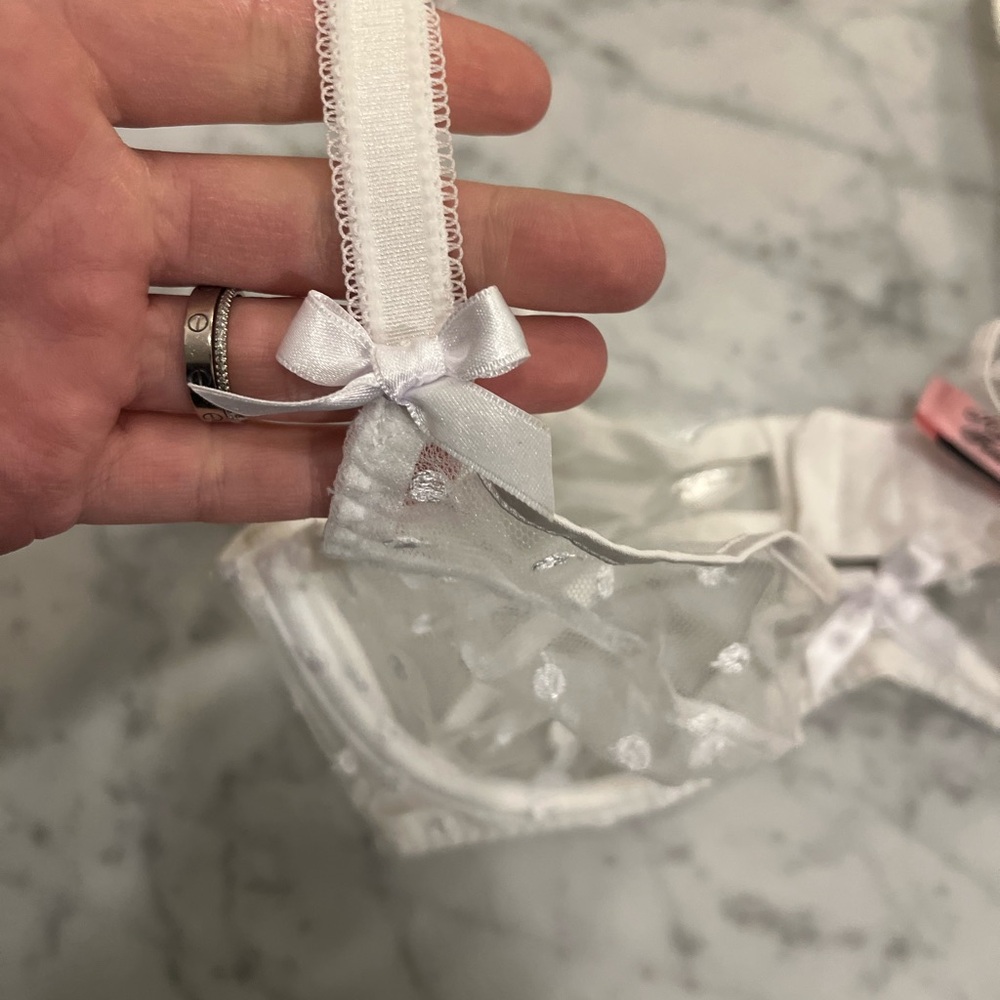 Agent Provocateur white Brie polka dot - Picture 2 of 9